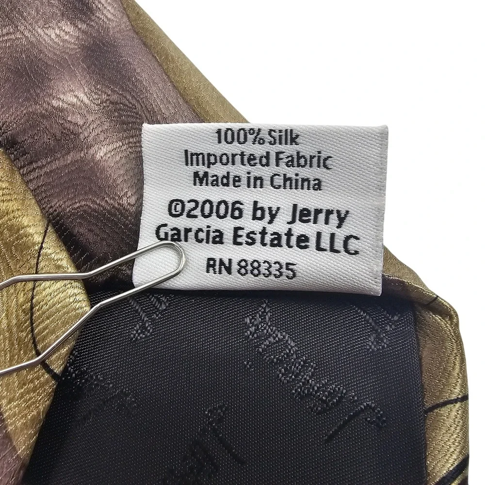 Y2K J. Garcia Tidal Wave Limited Edition Collection Forty-Three Pure Silk Tie‎